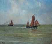 unknow artist North Sea off Ostend Spain oil painting artist